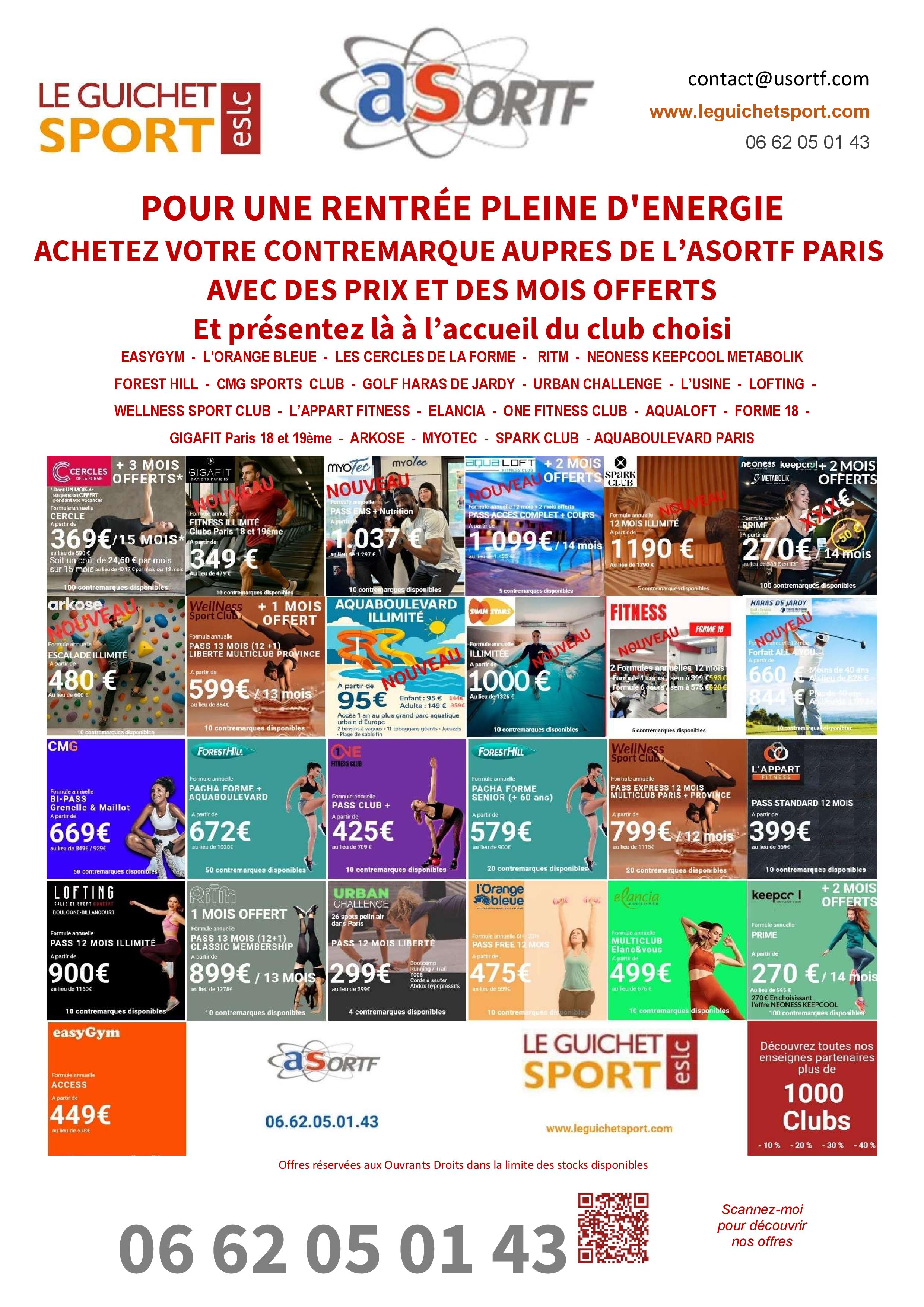 AFFICHE A4 ASORTF SEPTEMBRE 2025